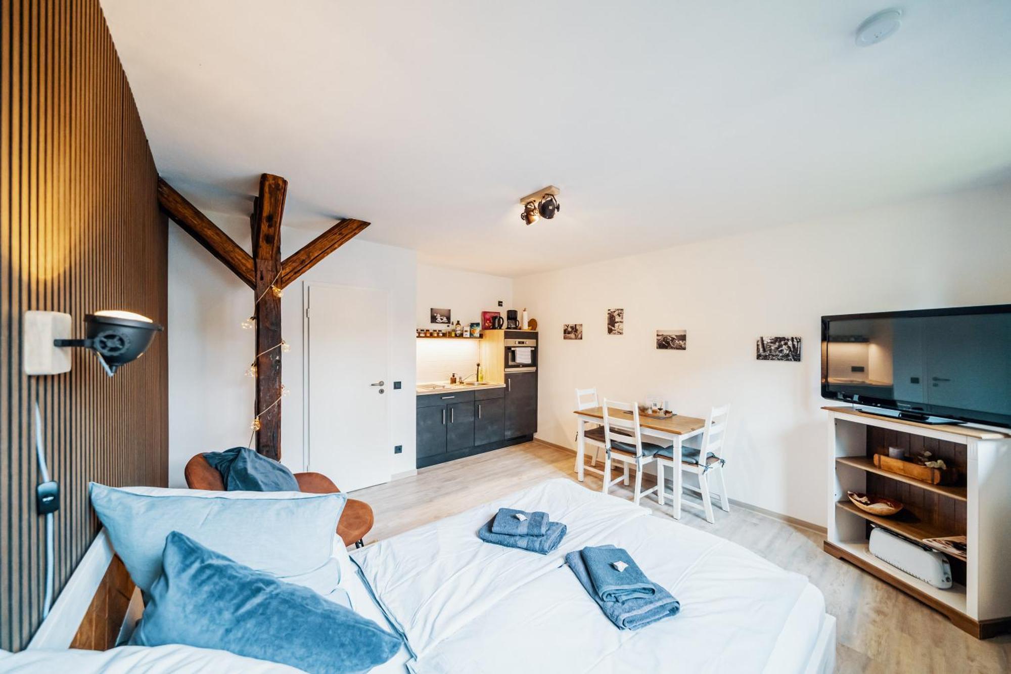Fewo Janks I 11A-N1 I Zentrales Apartment Witzenhausen Luaran gambar